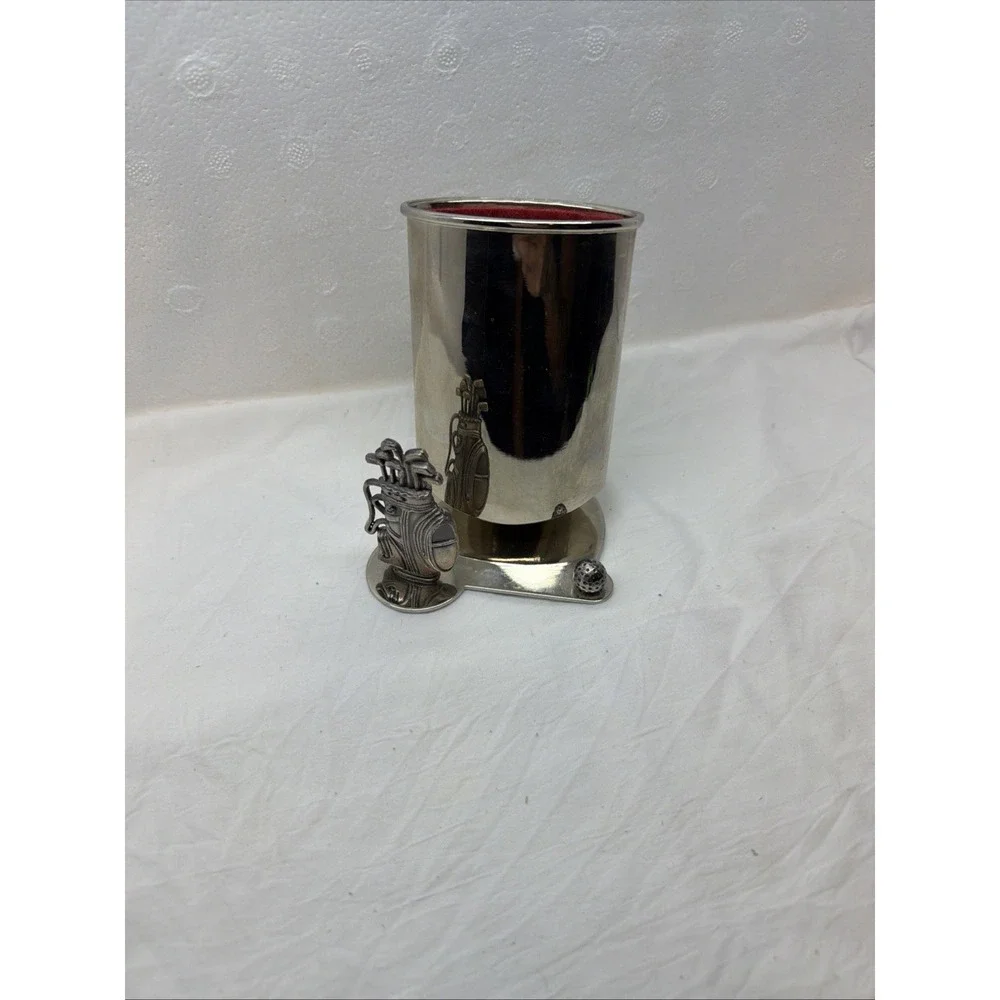 Vintage Silvertone Golf Eyeglass Holder Desktop 5